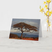 Afrikanische Landschaft Karte (Gelbe Blume)