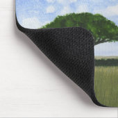 Afrikanische Landschaft Mousepad (Ecke)
