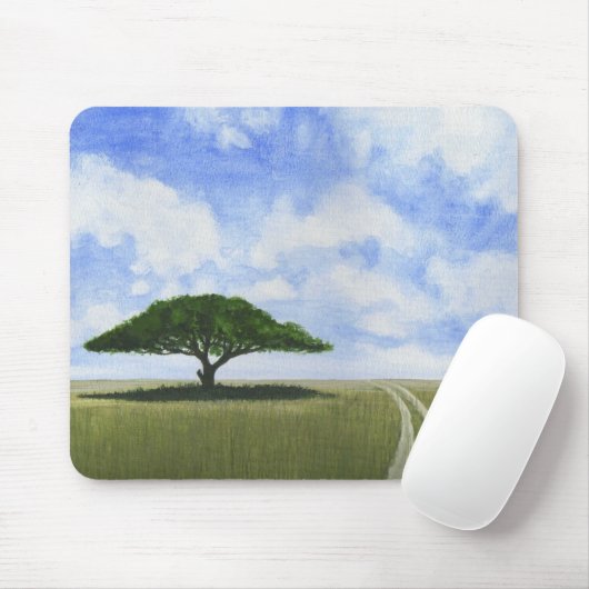 Afrikanische Landschaft Mousepad (Mit Mouse)