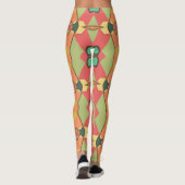 afrikanische Leggings (Rückseite)