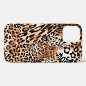 afrikanische Leopardrucke nahtlos Case-Mate iPhone Hülle (Rückseite (Horizontal))