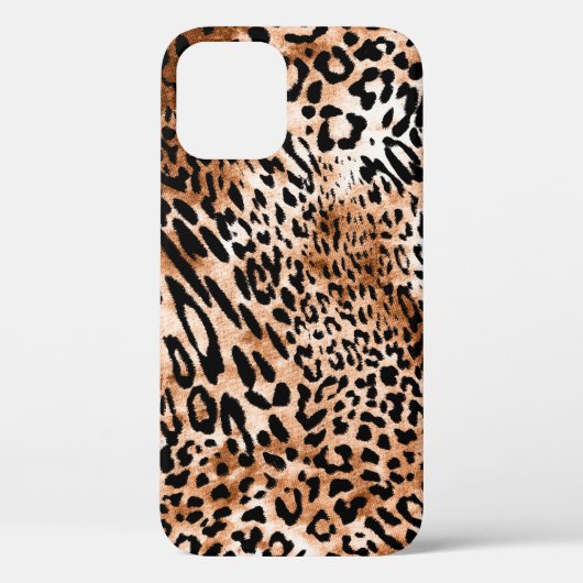 afrikanische Leopardrucke nahtlos Case-Mate iPhone Hülle (Rückseite)