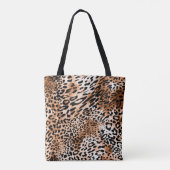 afrikanische Leopardrucke nahtlos Tasche (Rückseite)