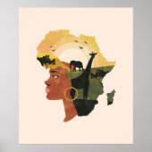 Afrikanische Liebe Poster (Vorne)