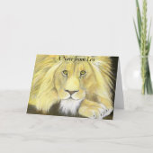 Afrikanische Lion (Vorderseite)