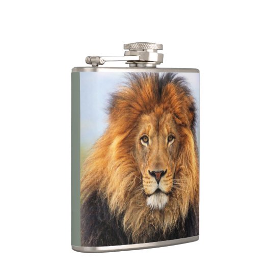 afrikanische Lion 1 Flachmann (Rechts)