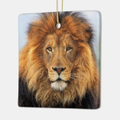 afrikanische Lion 1 Keramikornament (Links)