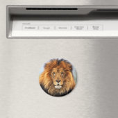 afrikanische Lion 1 Magnet (In Situ (Geschirrspüler))