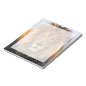 afrikanische Lion 1 Notizblock (Rotiert)
