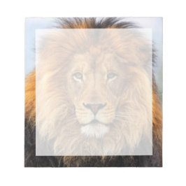 afrikanische Lion 1 Notizblock