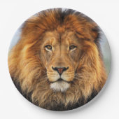 afrikanische Lion 1 Pappteller (Vorderseite)