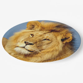 afrikanische Lion 2 Pappteller