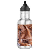 Afrikanische Lion Edelstahlflasche (Rechts)