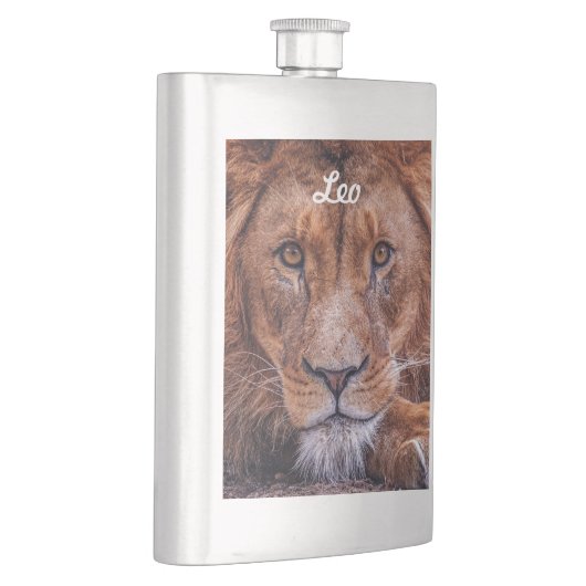 Afrikanische Lion Flachmann (Rechts)