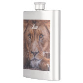 Afrikanische Lion Flachmann (Links)