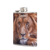 Afrikanische Lion Flachmann (Links)