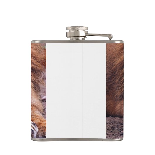 Afrikanische Lion Flachmann (Rückseite)