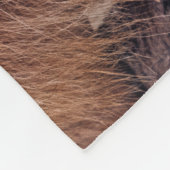 Afrikanische Lion Fleecedecke (Ecke)