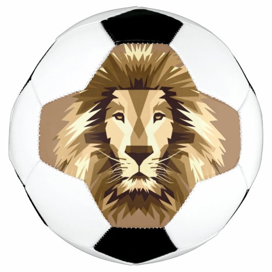 Afrikanische Lion     Fußball (Vorderseite)