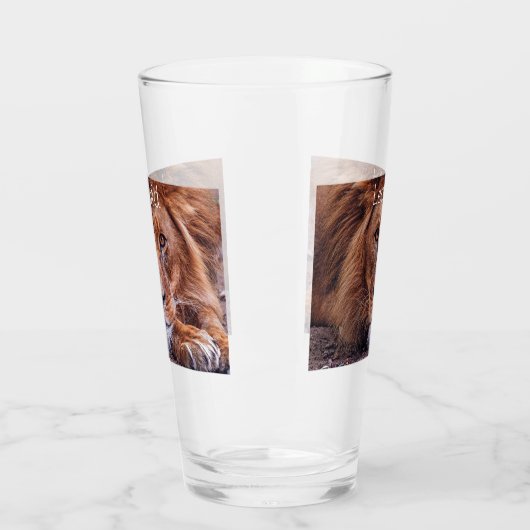 Afrikanische Lion Glas (Links)