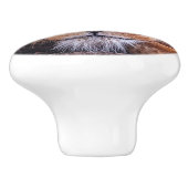 Afrikanische Lion Keramikknauf (Seitenansicht)