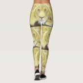 Afrikanische Lion Leggings (Rückseite)