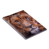 Afrikanische Lion Notizblock (Rechte Seite)