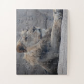 Afrikanische Lion Puzzle (Vertikal)