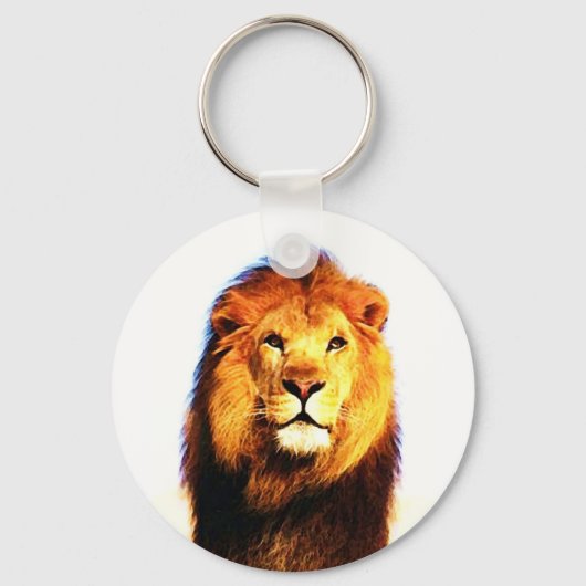 Afrikanische Lion Schlüsselanhänger (Vorderseite)