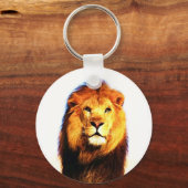 Afrikanische Lion Schlüsselanhänger (Vorderseite)