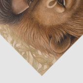 Afrikanische Lion Seidenpapier (Detail)