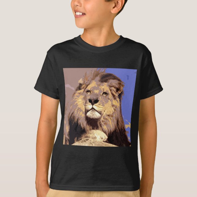 Afrikanische Lion T-Shirt (Vorderseite)