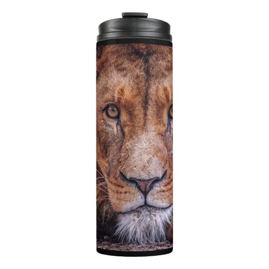 Afrikanische Lion Thermosbecher (Vorderseite)