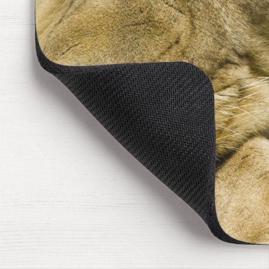 Afrikanische Löwe, Panthera leo, schlafend Mousepad (Ecke)