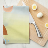 Afrikanische Mädchen Amerikaner MoJo Geschirrtuch (Viertel Falte)