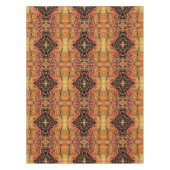 Afrikanische Mädchen und Giraffe Tablecloth Tischdecke (Vorderseite)