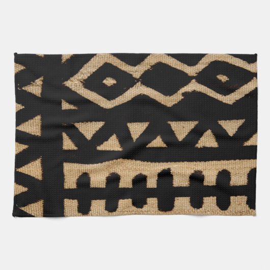 Afrikanische Majestät Geschirrtuch (Horizontal)