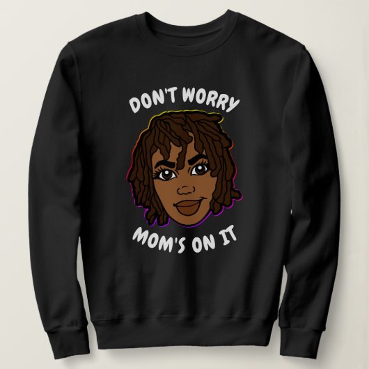 Afrikanische MAMA Sweatshirt (Design vorne)