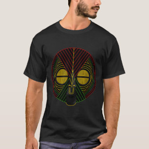 Afrikanische Maske der schwarzen Geschichte T-Shirt