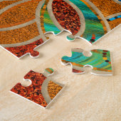 Afrikanische Maske-Illustration Puzzle (Seite)