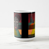 Afrikanische Maske Kaffeetasse (Mittel)