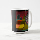 Afrikanische Maske Kaffeetasse (VorderseiteRechts)