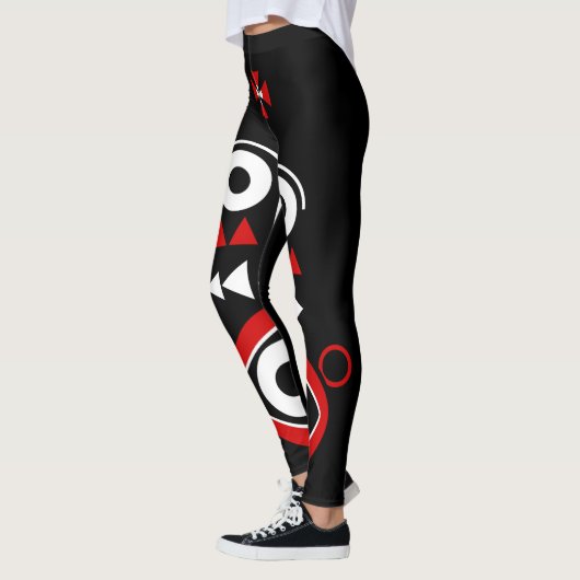 Afrikanische Maske Leggings (Links)
