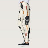 Afrikanische Maske Leggings (Links)