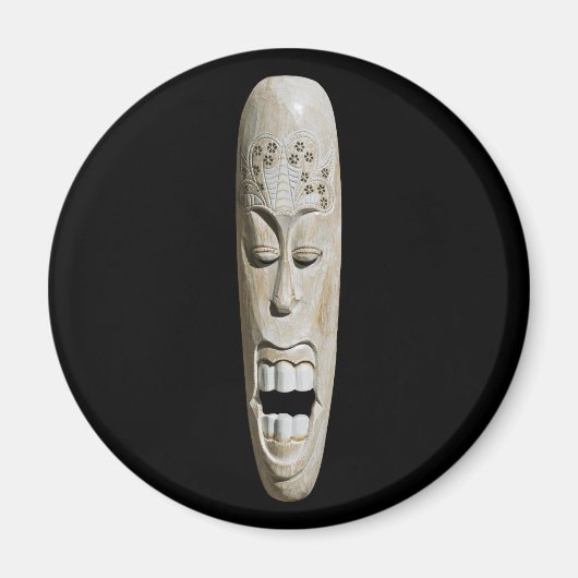 Afrikanische Maske Magnet (Vorne)