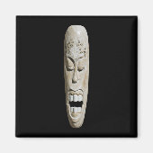 Afrikanische Maske Magnet (Vorne)