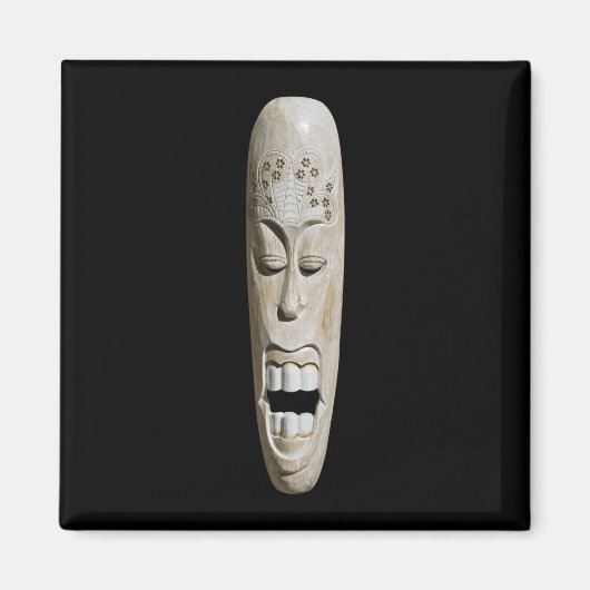 Afrikanische Maske Magnet (Vorne)