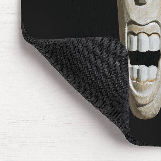 Afrikanische Maske Mousepad (Ecke)