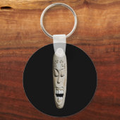 Afrikanische Maske Schlüsselanhänger (Vorderseite)