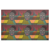 Afrikanische Maske Stoff (Fat Quarter (45,7 x 55,9 cm))